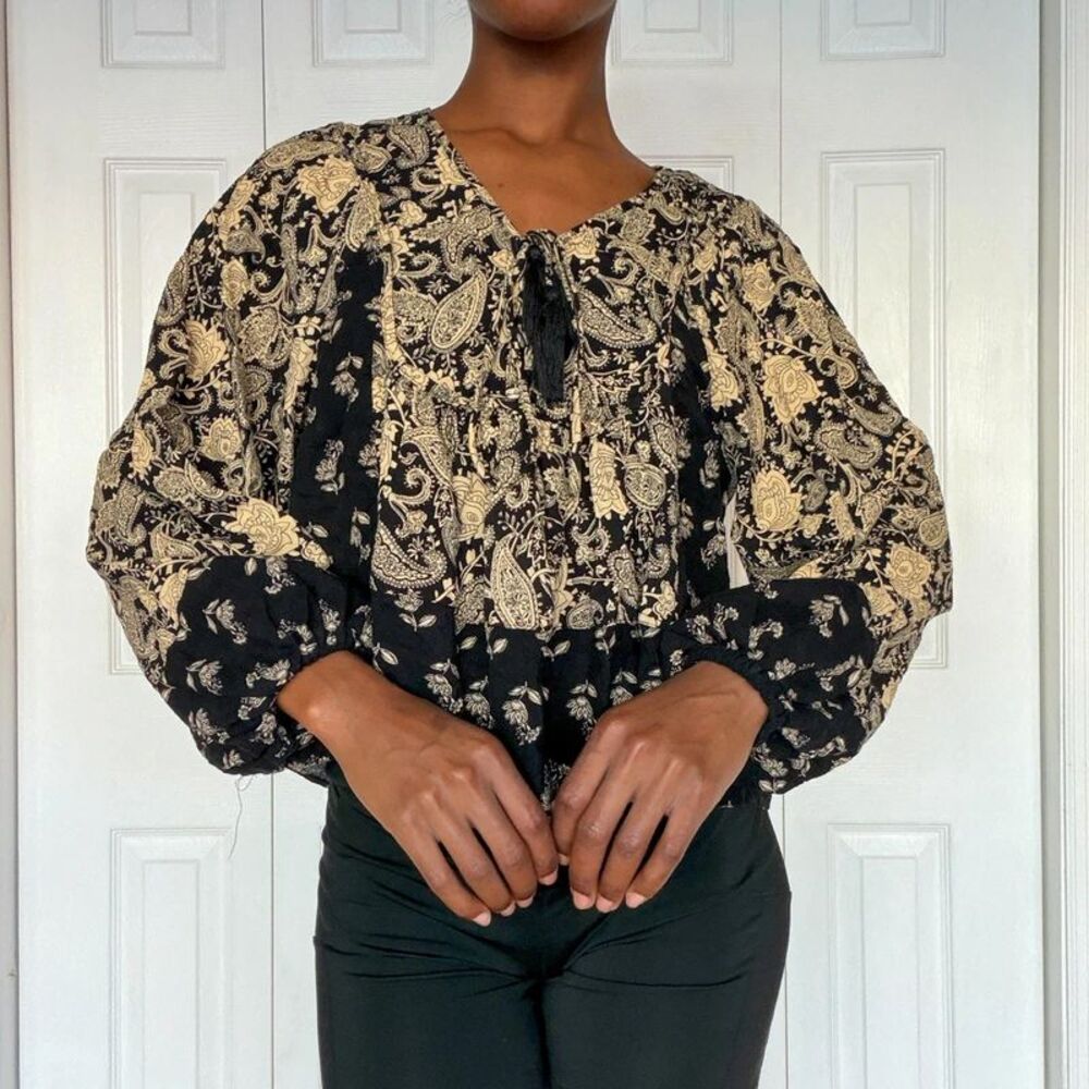Muse Paisley Print Blouse | Size M